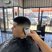 Fran, barber at Casablanca Barber Shop