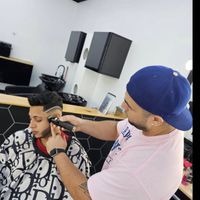 Richard, barber at Casablanca Barber Shop